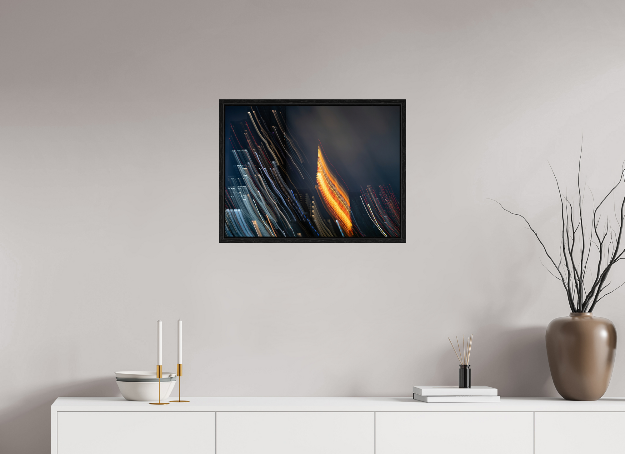 24 x 18″, Floater Frame Shift I