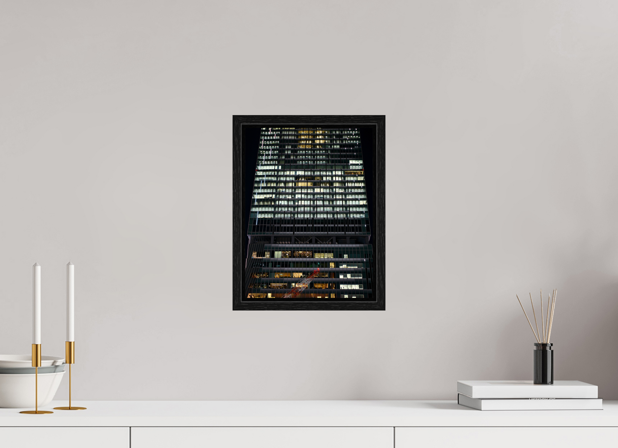 9 x 12″, Floater Frame Monolith I