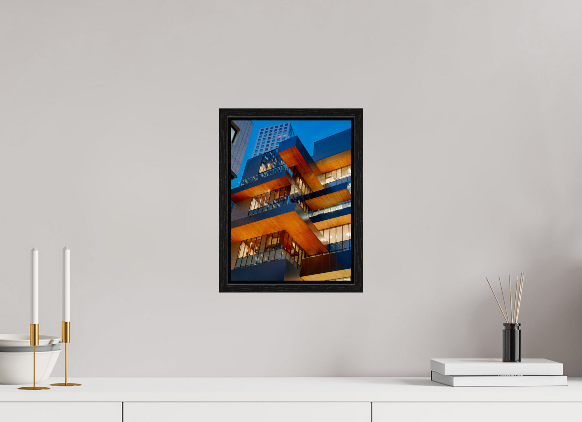 9 x 12″, Floater Frame Path I