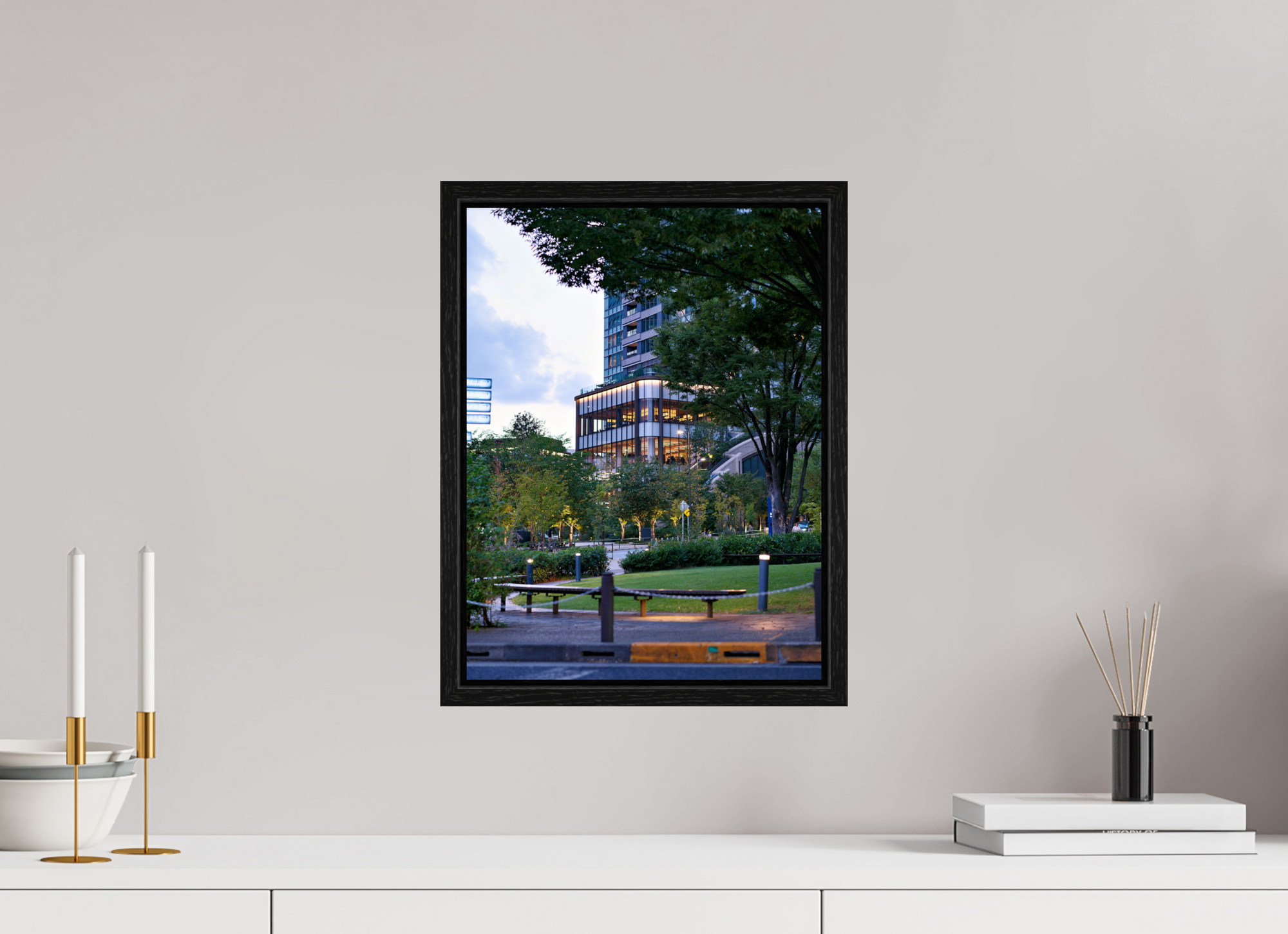 12 x 16″, Floater Frame Path VI