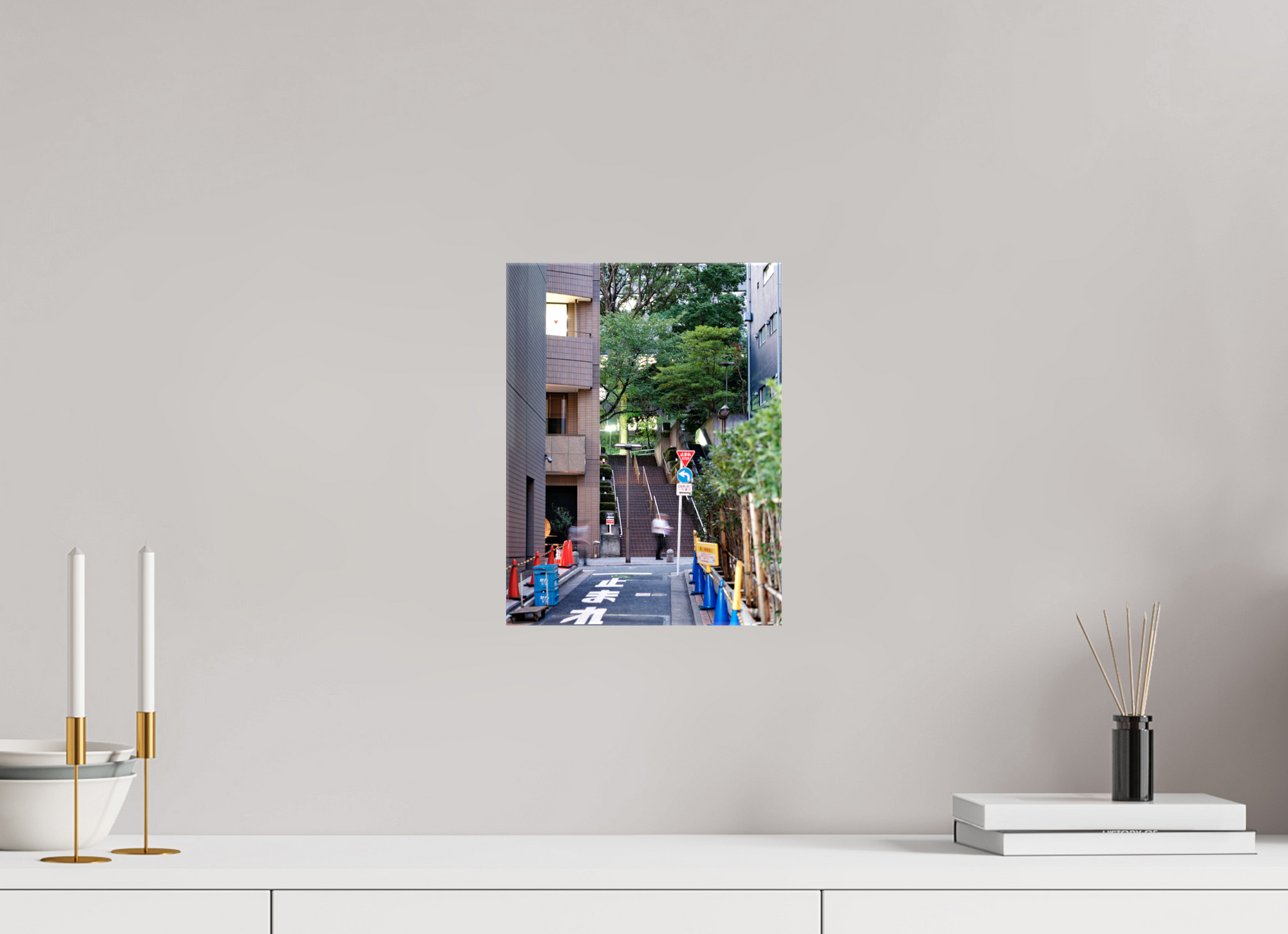 9 x 12″, Glossy Canvas on Stretcher Frame Path VIII