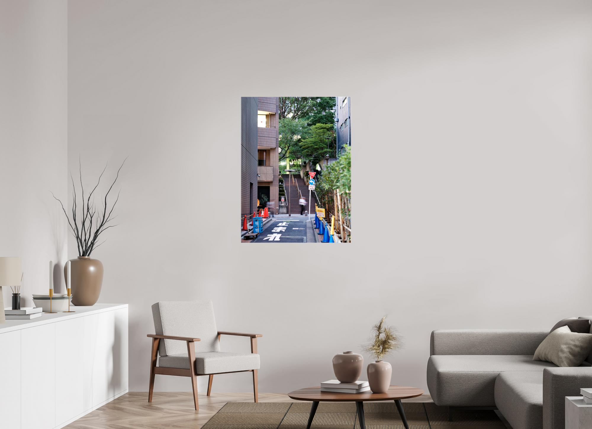 30 x 40″, Glossy Canvas on Stretcher Frame Path VIII