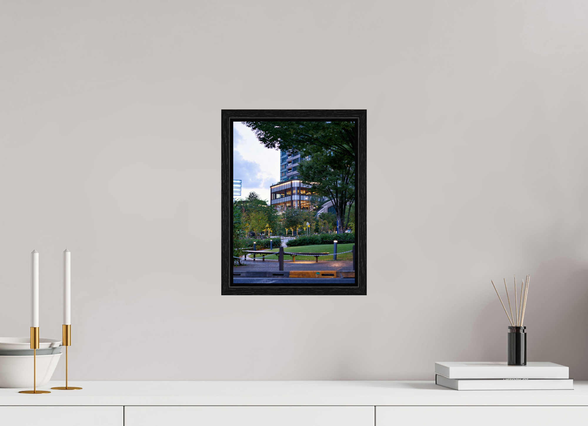 9 x 12″, Floater Frame Path VI