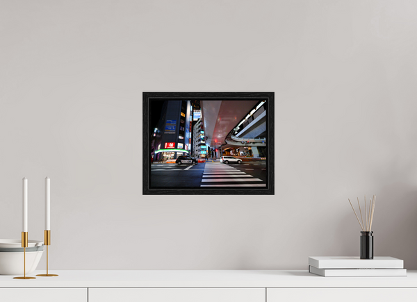 12 x 9″, Floater Frame Crossing I