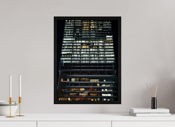 15 x 20″, Floater Frame Monolith I