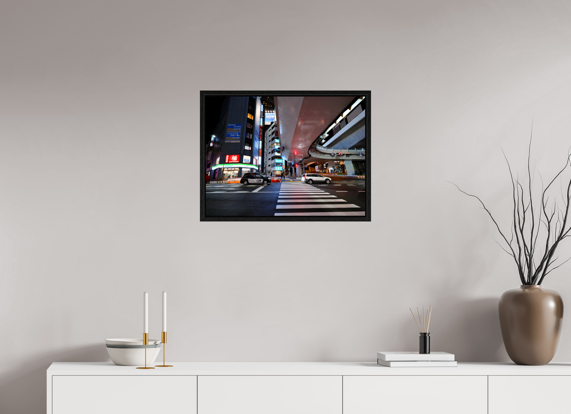 24 x 18″, Floater Frame Crossing I