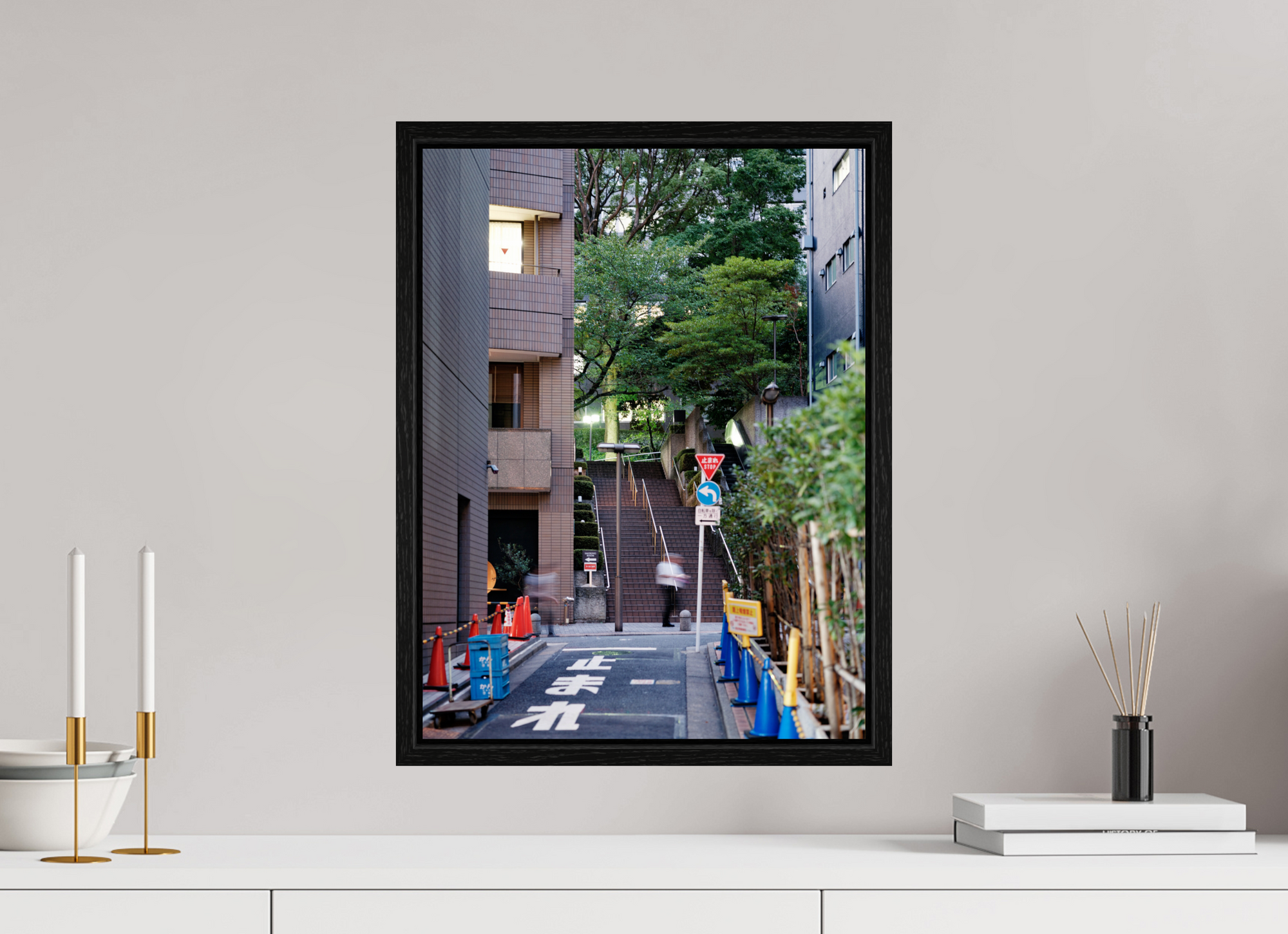 15 x 20″, Floater Frame Path VIII