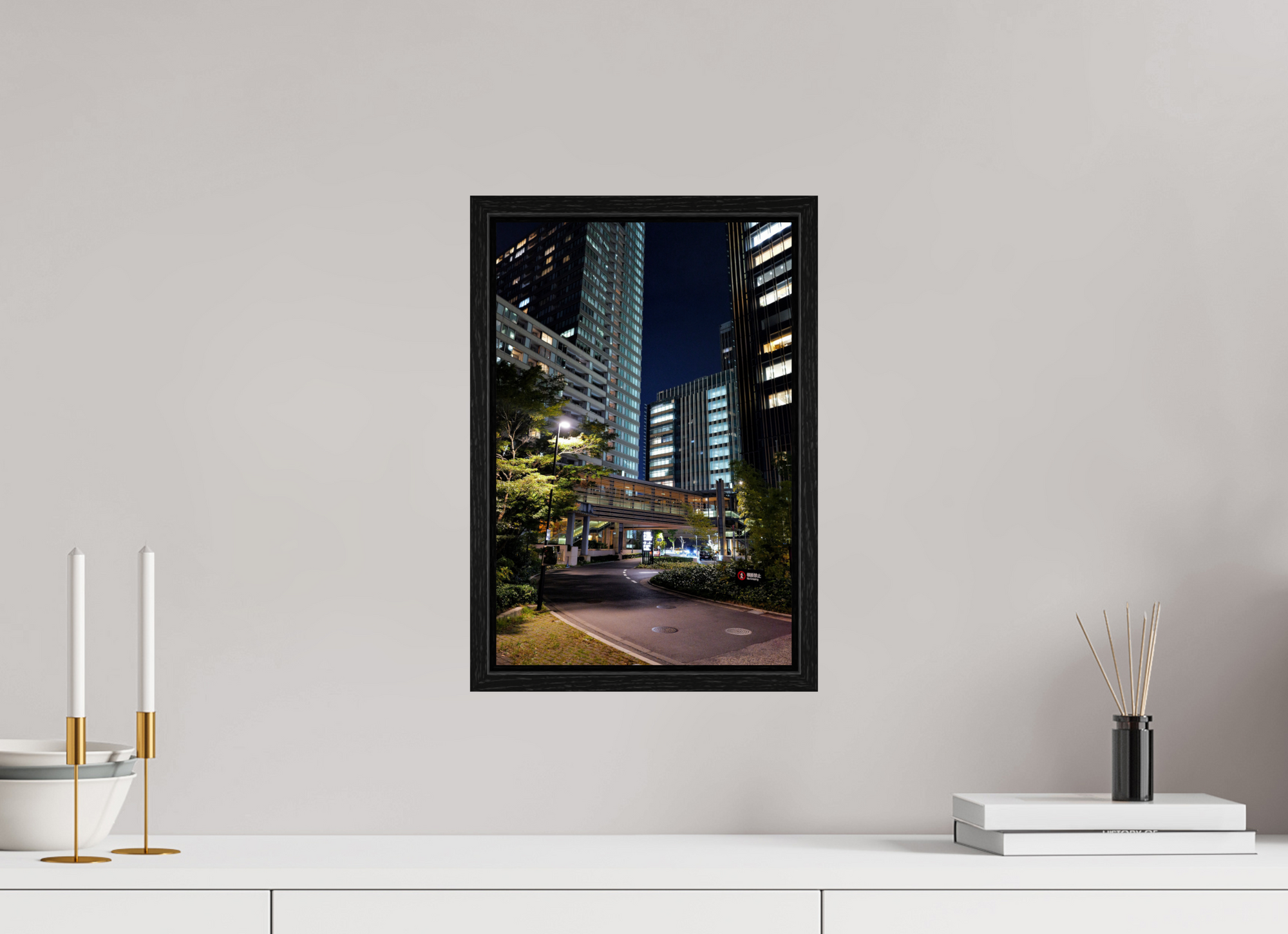 10 x 15″, Floater Frame Path V