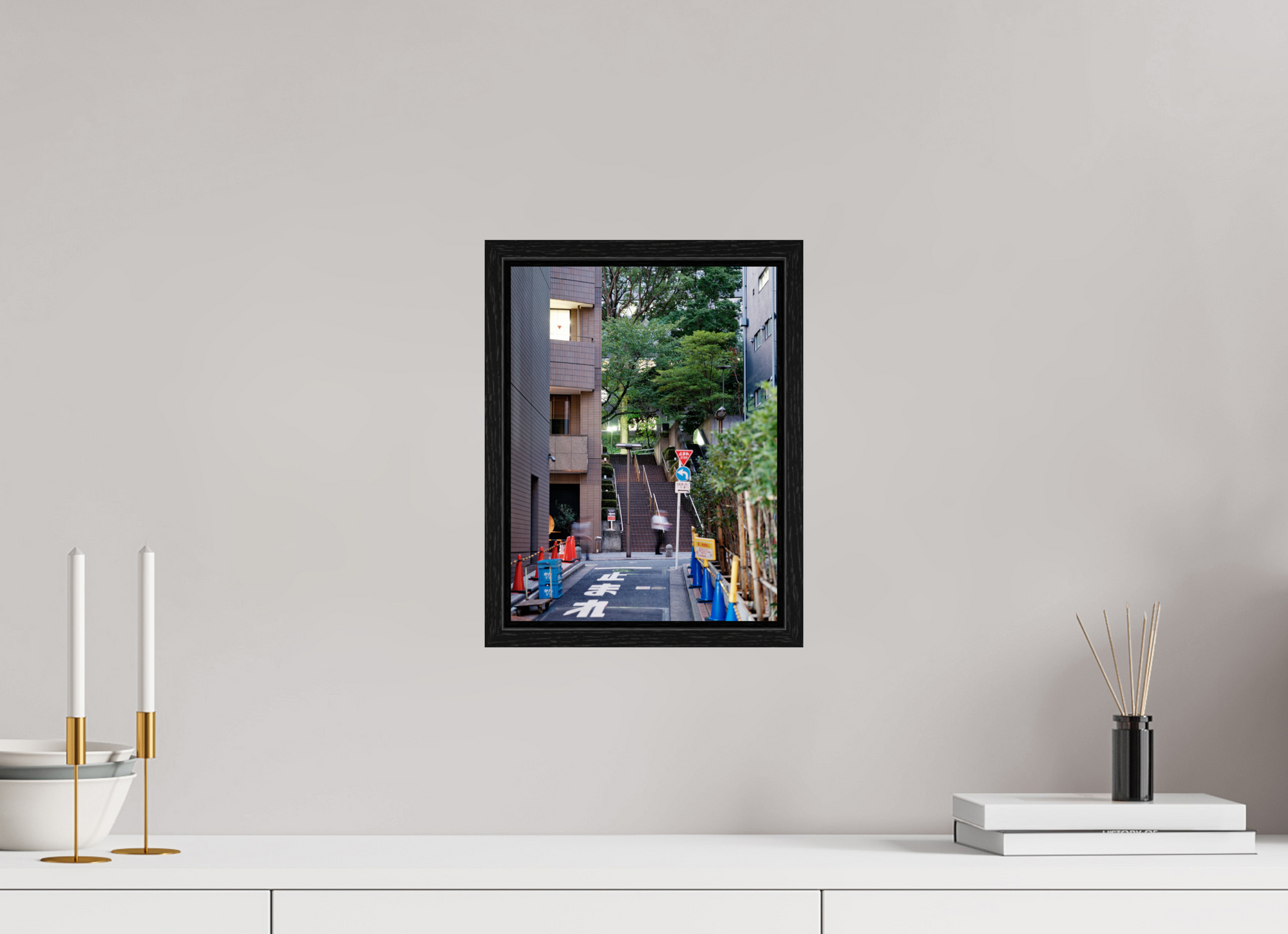 9 x 12″, Floater Frame Path VIII