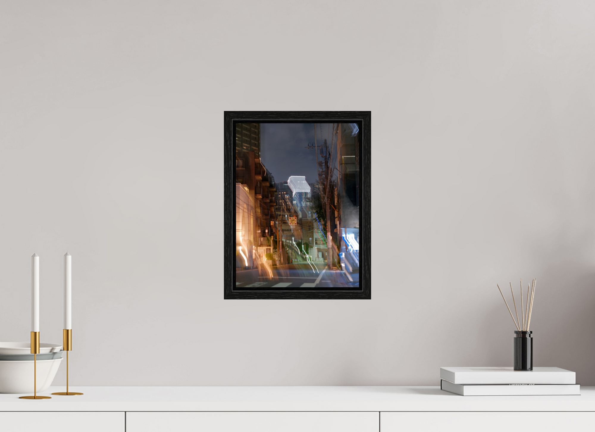 9 x 12″, Floater Frame Shift V