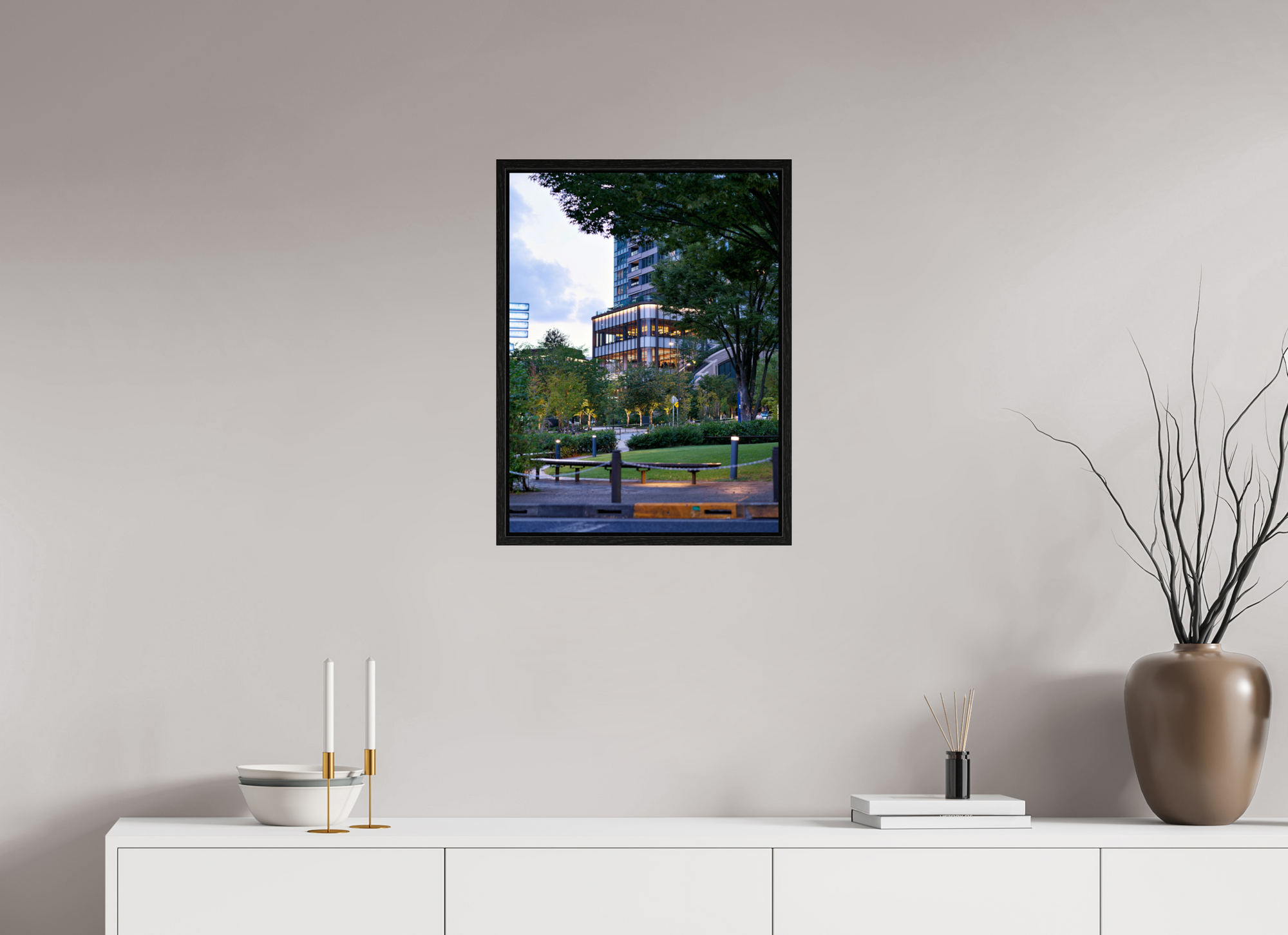 18 x 24″, Floater Frame Path VI