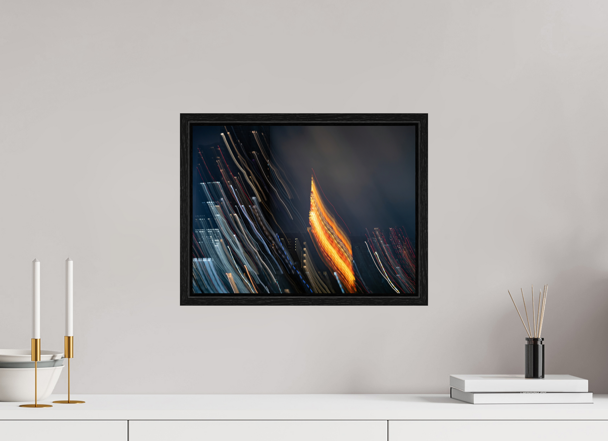 16 x 12″, Floater Frame Shift I