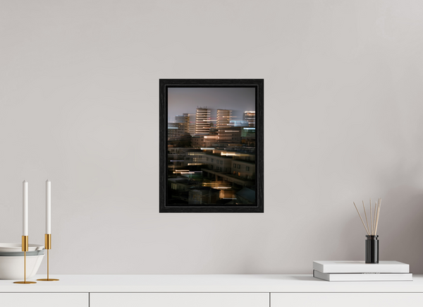 9 x 12″, Floater Frame Shift IV