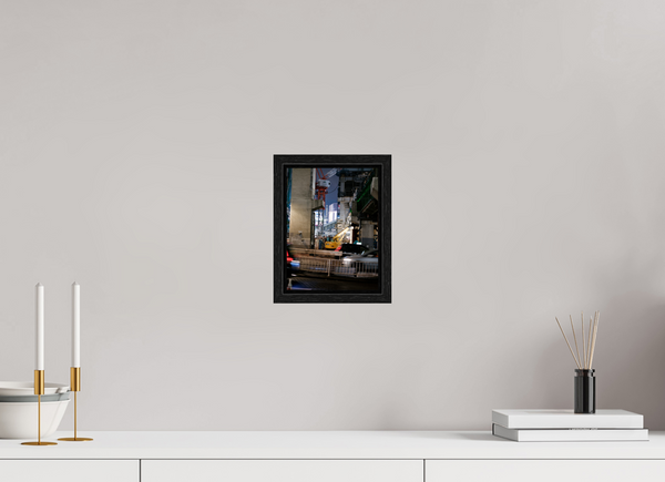 6 x 8″, Floater Frame Chaos I