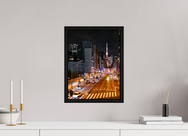 12 x 16″, Floater Frame Tower I