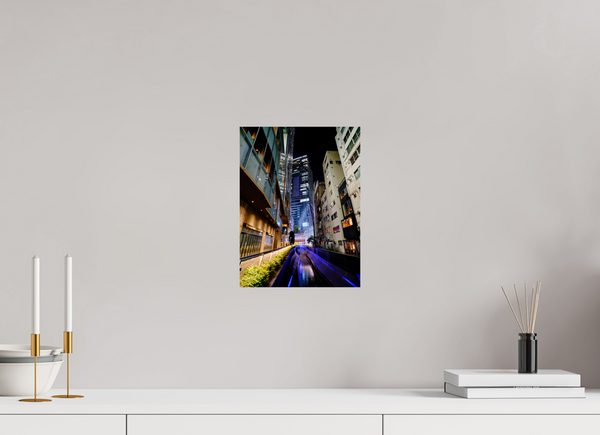 9 x 12″, Photo Print On Fuji Crystal DP II Shibuya Canal II