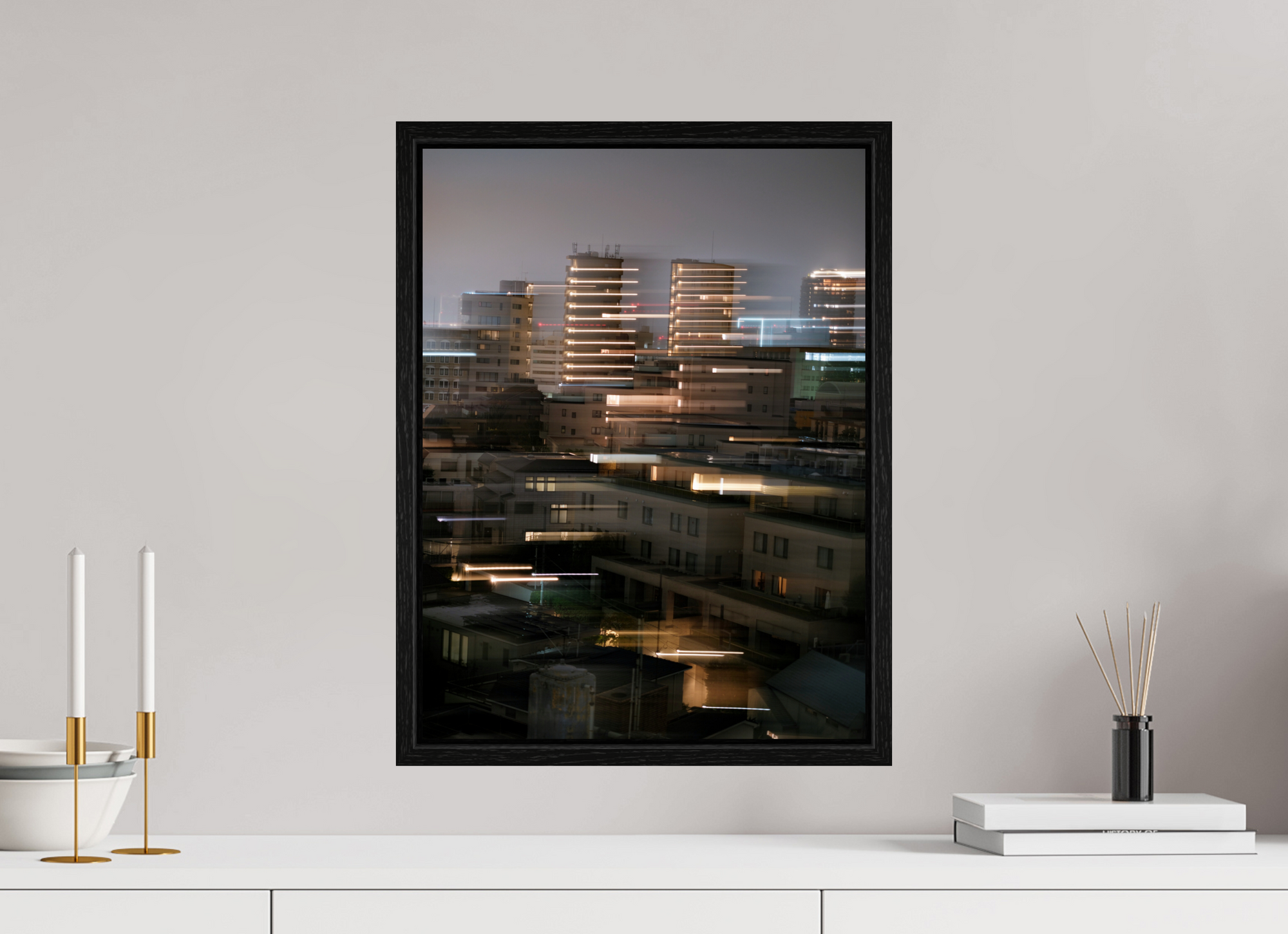 15 x 20″, Floater Frame Shift IV