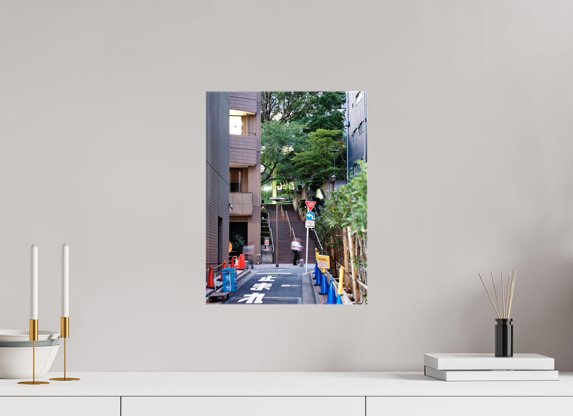 12 x 16″, Glossy Canvas on Stretcher Frame Path VIII