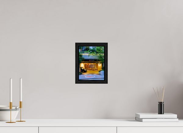 6 x 8″, Floater Frame Path VII