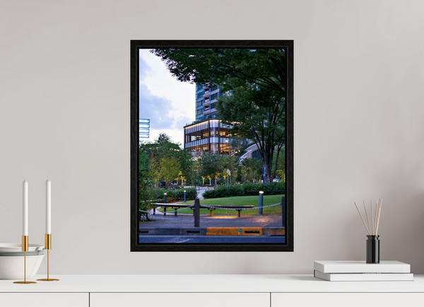 15 x 20″, Floater Frame Path VI