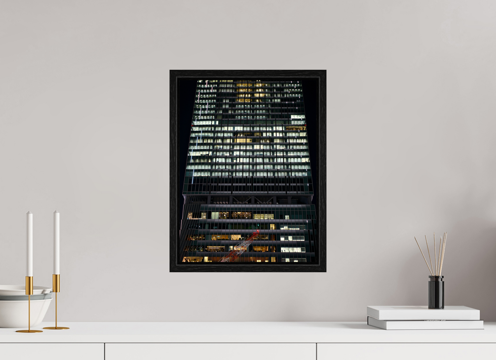 12 x 16″, Floater Frame Monolith I