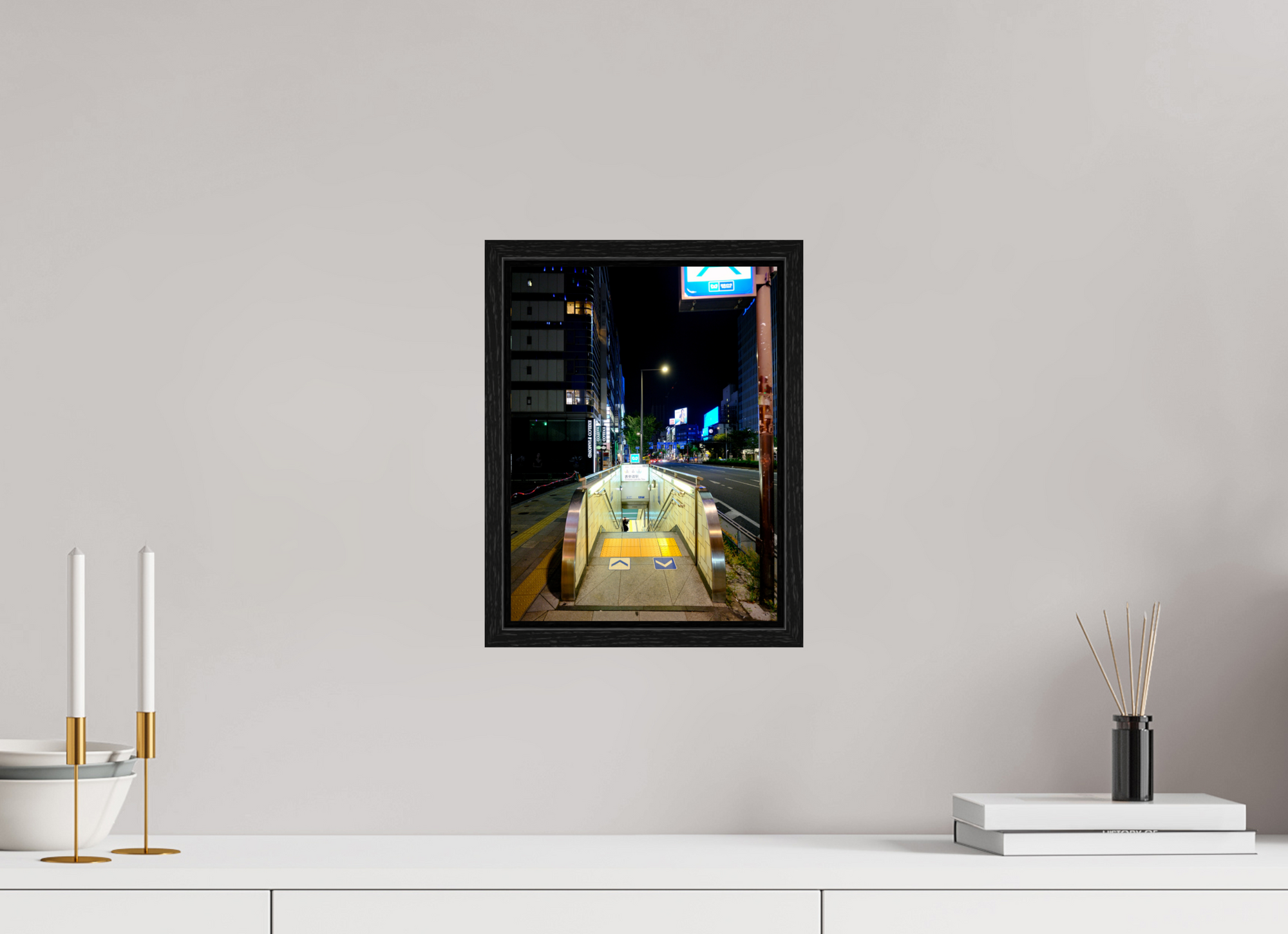 9 x 12″, Floater Frame Serenity I