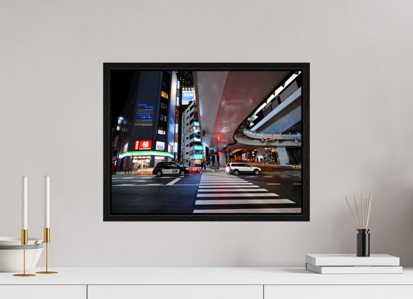 20 x 15″, Floater Frame Crossing I